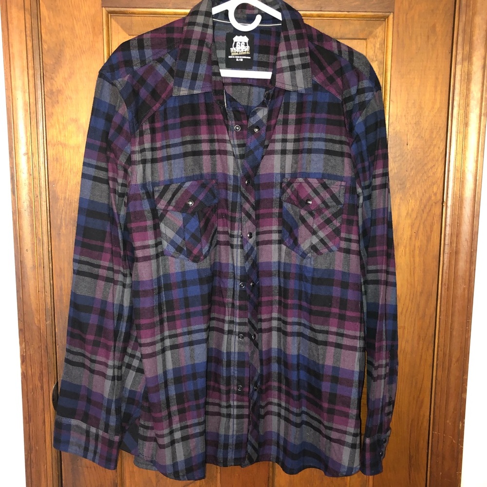 Route 66 flannel